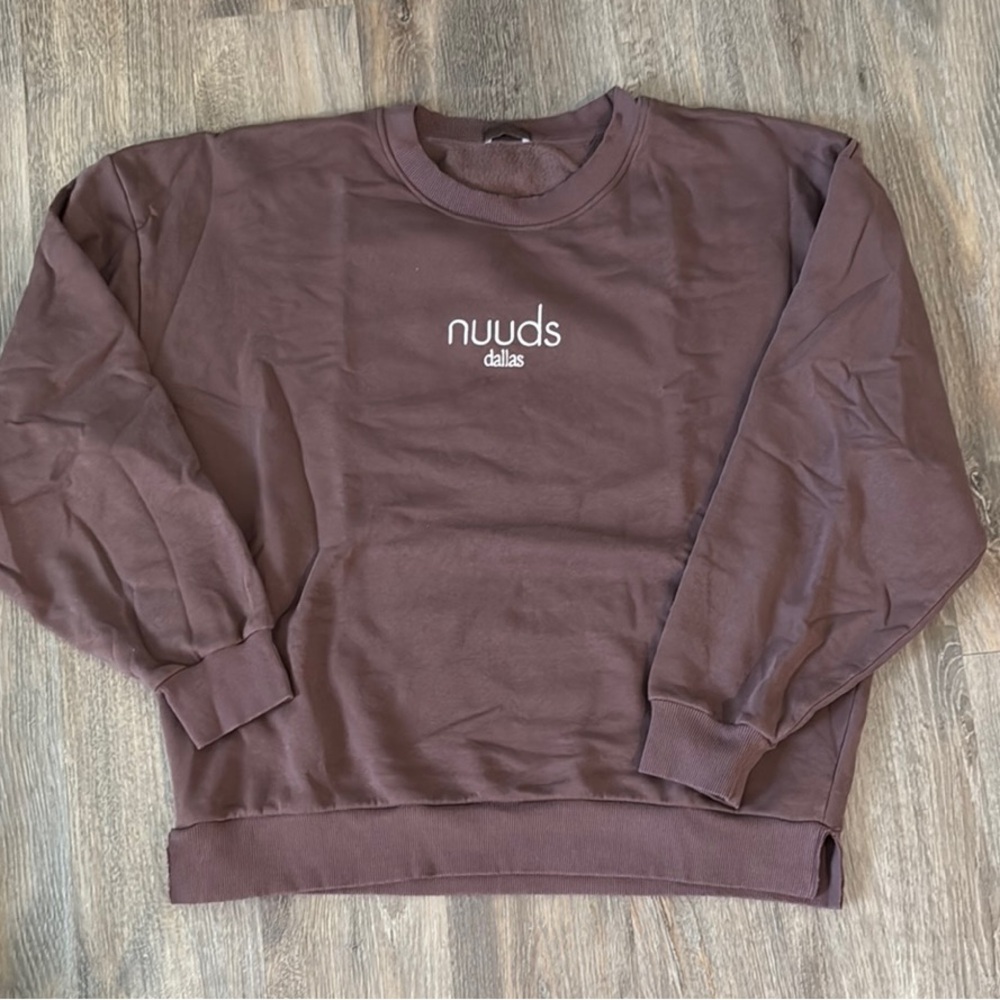 unisex coffee nuuds dallas sweatshirt